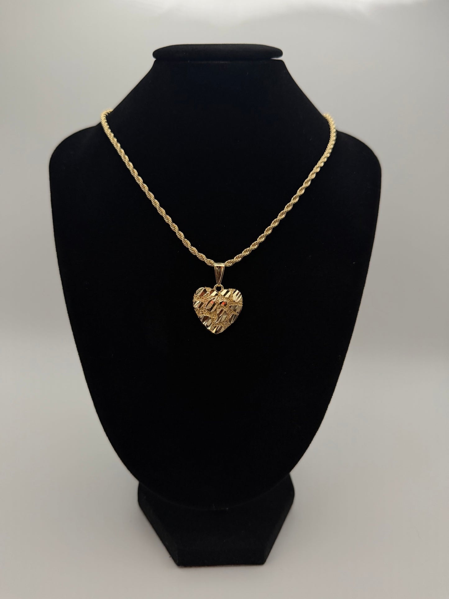 Heart Nugget Necklace